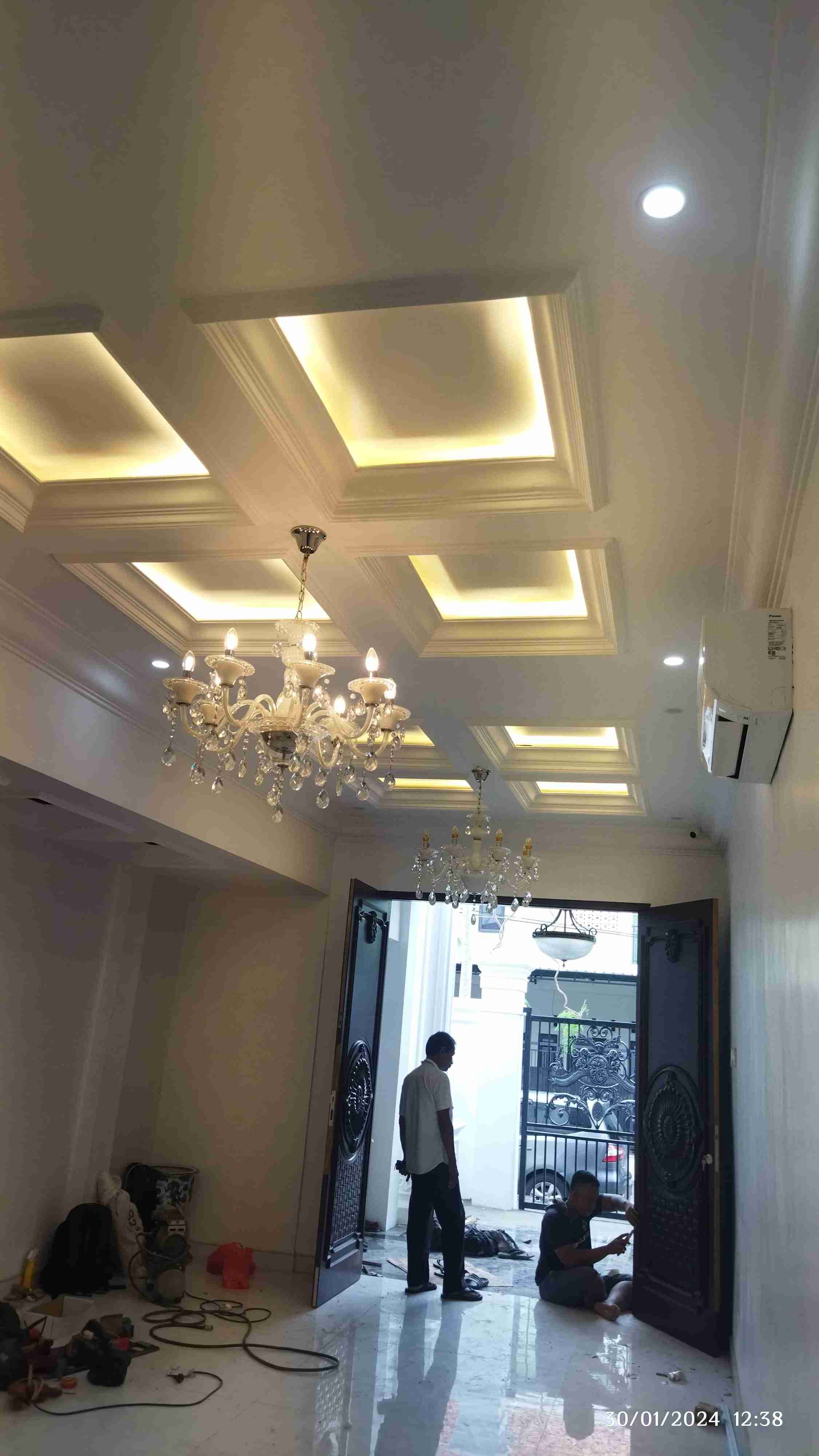 Project pasang kanopi Menganti - Sam Jaya Indah